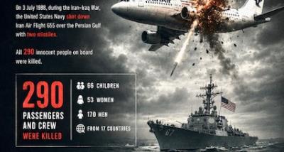 ُThe anniversary of the attack by American naval fleet on the passengers aircraft of the Islamic Republic of Iran in 1988